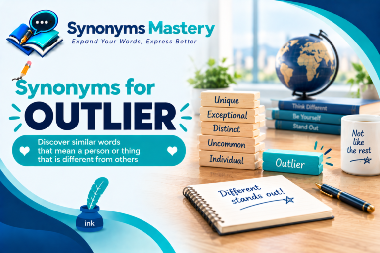 synonyms for outlier