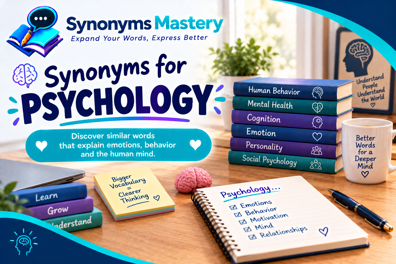 synonyms for psychology